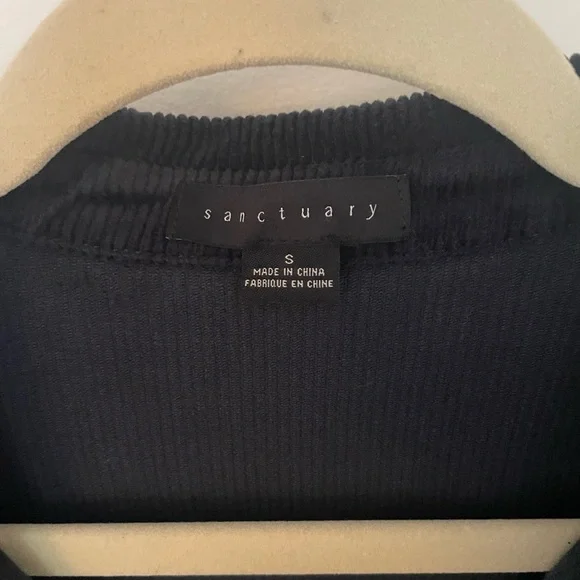 Navy Blue Corduroy Jacket by Sanctuary - Picture 5 of 6